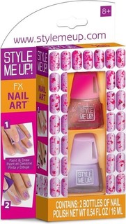 Style Me Up Nail Art Kit Nailsart Wooky Entertainment Style Me Up Chalkboard Nail Art Kit