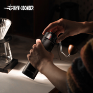 MHW-3BOMBER R3 Pro Upgrade Manual Coffee Grinder 0.015mm Click Conical Burr for Espresso Pour Over Adjustable Barista Tool