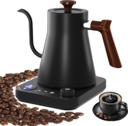 milAlim Electric Gooseneck Kettle 900ML Hand Brew Coffee Pot Smart Teapot Temperature Control Pot Rapid Heating Kettle 110v 220v