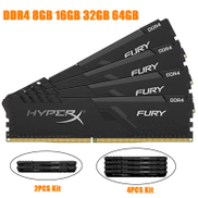 Kingston Memoria RAM DDR4 3200MHz 2666MHz 3600 2400MHz 8GB 16GB 32GB Gaming Desktop Memory PC4-25600 PC4-19200 17000 288Pin DIMM DDR4 RAM