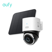 eufy Security 4G Solar Camera LTE Cam S330 4K Cellular Security Wireless Outdoor Pan & Tilt 4G Wi-Fi Duo-Mode Surveillance
