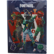 اشتري فورتنايت، دفتر عرض، 20 جيب، A4، بولي بروبلين، اسود من مكتبة جرير