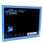 Buy Hans Fuzzy Fishy Blackboard, With Chalk Box And Eraser, Black;light Blue, 35.50 Cm 13.98 In X 26.50 10.43 From Jarir Bookstore