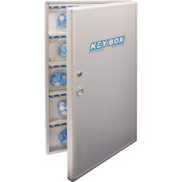 Buy Key Cabinet, 120 Keys, Lock, Silver From Jarir Bookstore