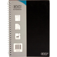 Buy Roco Notebook, A5, 160 Pages 80 Sheets, Lined, Black From Jarir Bookstore