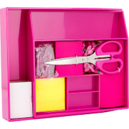 Buy Roco Desk Set, 5 Components, Abs Plastic, Pink From Jarir Bookstore