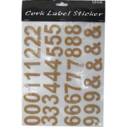  Buy Cork Stickers, Numbers, Brown From Jarir Bookstore