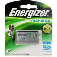 Buy Energizer Recharge 9V Rechargeable Battery, 9 Volts From Jarir Bookstore