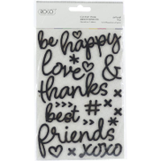 Buy Roco Sticker, Glitter, Black From Jarir Bookstore