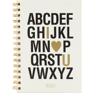 Buy Roco Notebook, Alphabet, A5, 80 Sheets, Single Ruled Arabic, Black white From Jarir Bookstore