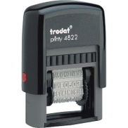 Buy Trodat 4822 Printy Self Inking Stamp, "cancelled;original;first Class;faxed;air Mail;approved;copy;confirmation..", 4 X 12 Cm, English From Jarir Bookstore