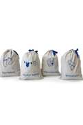 Atolye Eda Exclusive Embroidered Pouch Set 4 Pieces for Babies