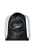 SPEEDO Printed Mesh Bag black white
