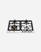 Bertazzoni Professional Series Gas on Glass Hob with Wok Burner 60cm, Stainless Steel