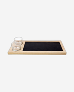 BRIGHT LINE TRADING LLC - 2530 Cuisine Art Serving Set Slate with Bowls