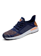 Beauenty Flying Thread Low Top Sneakers Blue Orange White