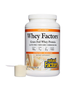 natural Factors Unflavoured Whey Factors Protein Dietary Supplement -2lb
