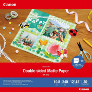 Canon MP-101D Double-sided Matte Paper, 12