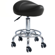  Professional Spa Work Stool Equipped With Ergonomic Triangular Seat Cushion, 360 Rotatable And Height-adjustable, Round Shape, Suitable For Salons, Spas, And Spa - Zootimild