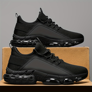  Aoplus Men's Breathable Road Running Shoes - Lightweight Low-top Sneakers With Cushioned Midsole, Durable Rubber Outsole & Traction For Training, Gym, Jogging, Gym Shoes, Sleek Sporty Design, , Aoplus