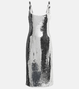 Magda Butrym Sequined midi dress