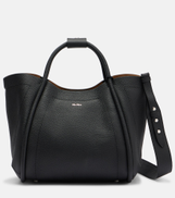 Max Mara small Marine laser-cut leather tote bag