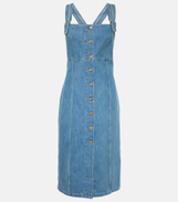 Patou Denim midi dress