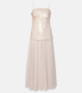 Simkhai Maxine sequined maxi dress