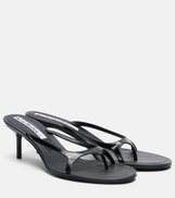 Acne Studios Leather thong sandals