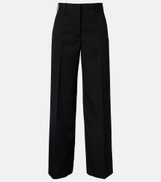 Jil Sander Low-rise wool straight pants