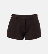 Lisa Yang Low-rise cashmere shorts