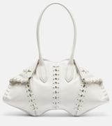 McQueen Manta Medium leather shoulder bag