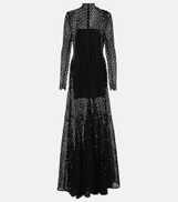 David Koma Macram gown