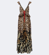 Camilla Embellished leopard-print silk chiffon maxi dress