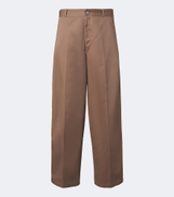 Lemaire Twill barrel-leg pants