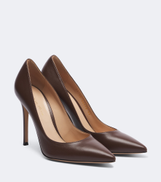 Gianvito Rossi 105mm leather pumps