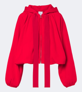 Patou Cotton zip-up hoodie