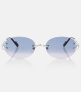 Cartier Eyewear Collection Classic C De Cartier oval sunglasses