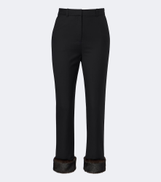 Loulou de Saison Haden cropped virgin wool slim pants