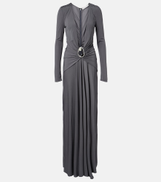 Christopher Esber Orica embellished jersey maxi dress