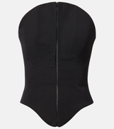 McQueen Wool corset top