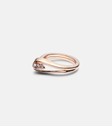 Repossi Serti Invers 18kt rose gold ring with diamond