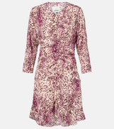 Isabel Marant Octavia printed silk-blend minidress