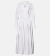 Joseph Kathe cotton poplin midi dress