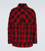 Junya Watanabe Checked wool jacket