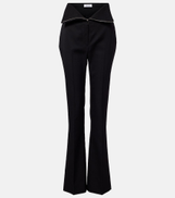 McQueen Wool bootcut pants