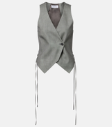 McQueen Asymmetric vest