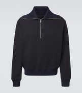 Jil Sander Cotton half-zip sweatshirt