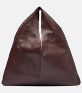 The Row Bindle Small leather top-handle bag
