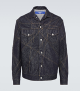 Junya Watanabe Embroidered denim jacket